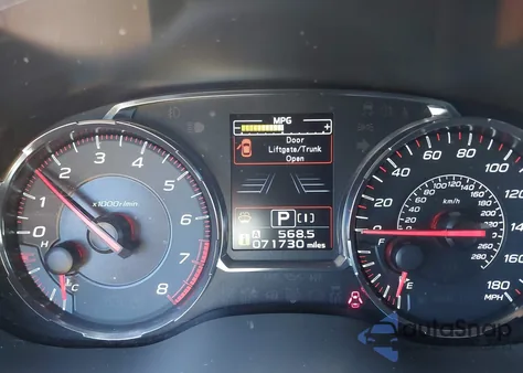 2020 Subaru Wrx Premium z USA, uszkodzony, nr VIN JF1VA1F66L8802018